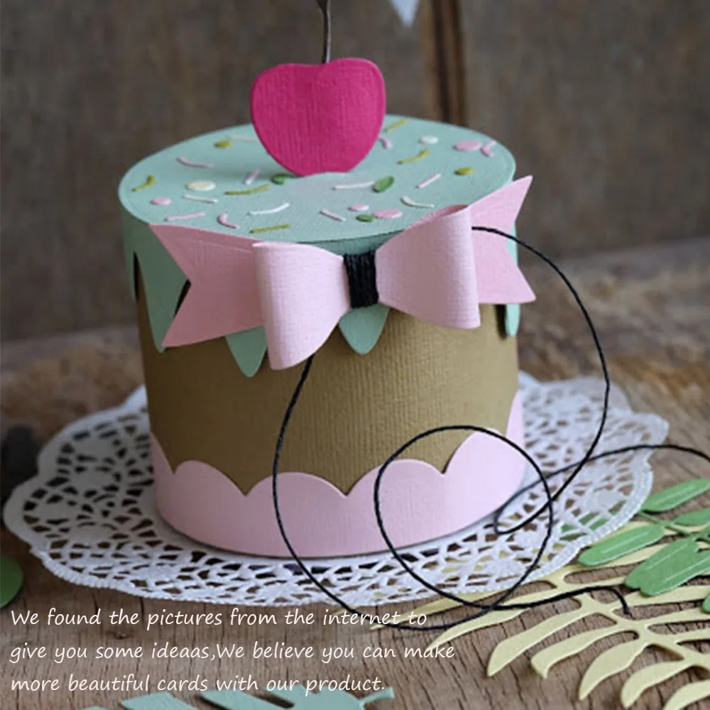 QITAI строительство лук металла резки штампы Новый 2020 декоративный Скрапбукинг