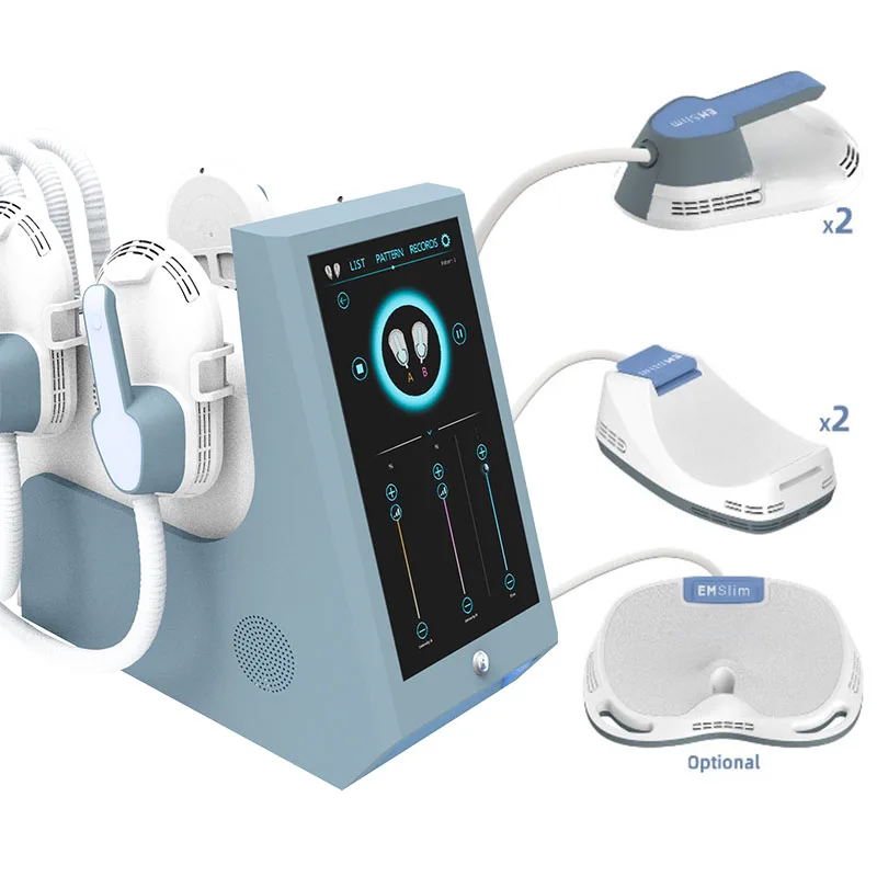 Портативный Электрический тренажер для похудения с 4 ручками Ems |