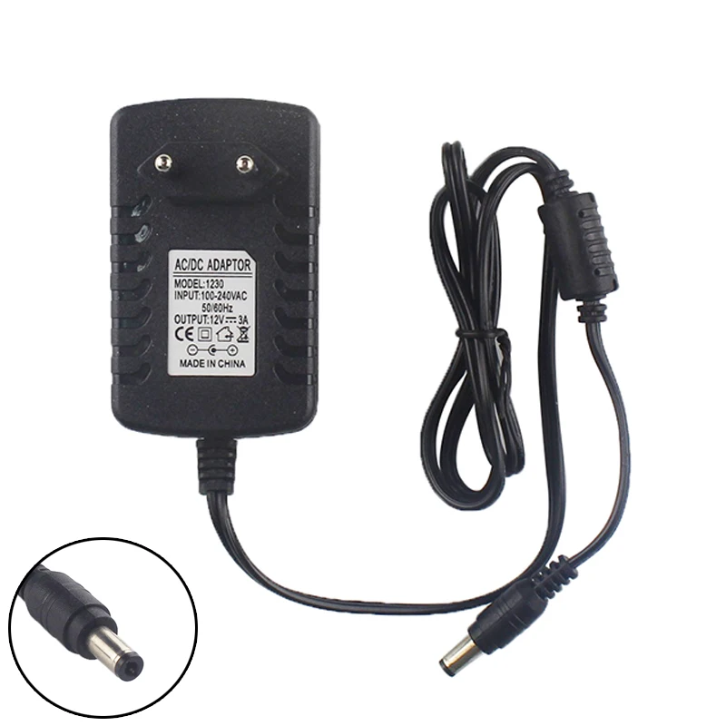 

New 12v 3A 5.5*2.1mm/2.5mm AC DC Adapter for Yamaha PA-130 PA150 PA-150 keyboard Charger Power Supply Cord PSU