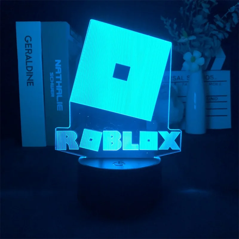 

Rob DynaBlocks Lox 3D Nightlight Game for Bedroom Decor Light Cute Birthday Colorful Gift LED Lamp Manga Kid Lovely Present