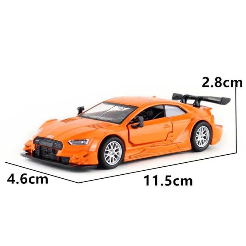 New 1:43 Pull-back Model Car Audi RS5 DTM Alloy Diecast Metal for Collection Gift Decoration V231 | Игрушки и хобби