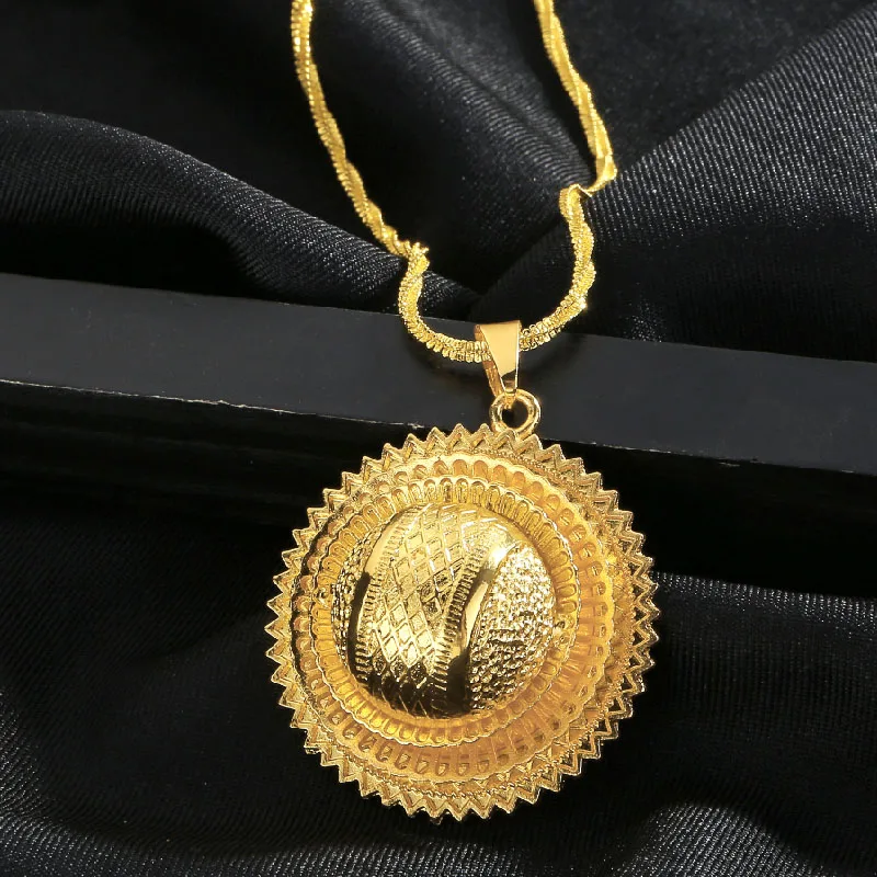 Набор ювелирных украшений в стиле эфиопской цепи Shamty серьги кольцо для женщин