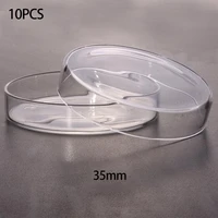 chemical instrument affordable lab supply 10pcs clear for cell crisp polystyrene high quality petri dishes sterile fragile