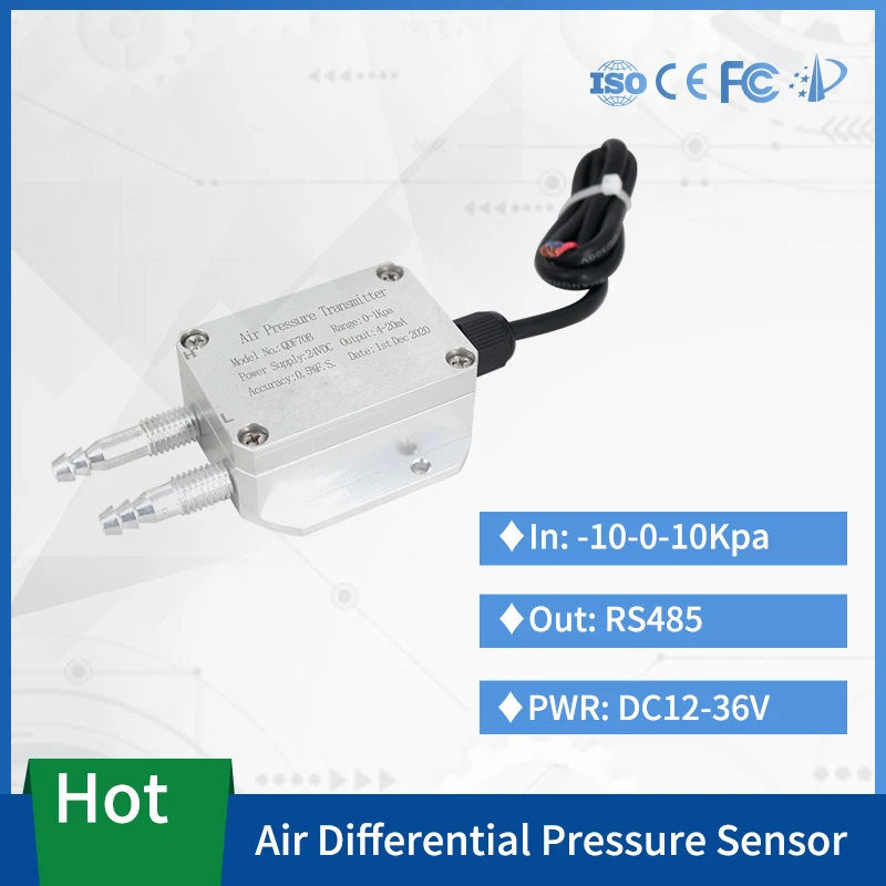 Датчик дифференциального давления воздуха 10 кПа цифровой датчик ветра