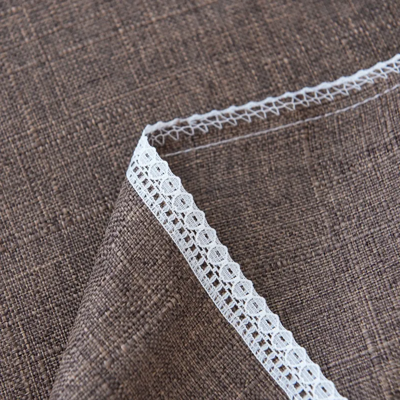 

Brown Sofa Cover Solid Color Lace Sofa Towel for Living Room Couch Slipcover Striped Printed Elastic Couch Cover 1/2/3/4 Seats