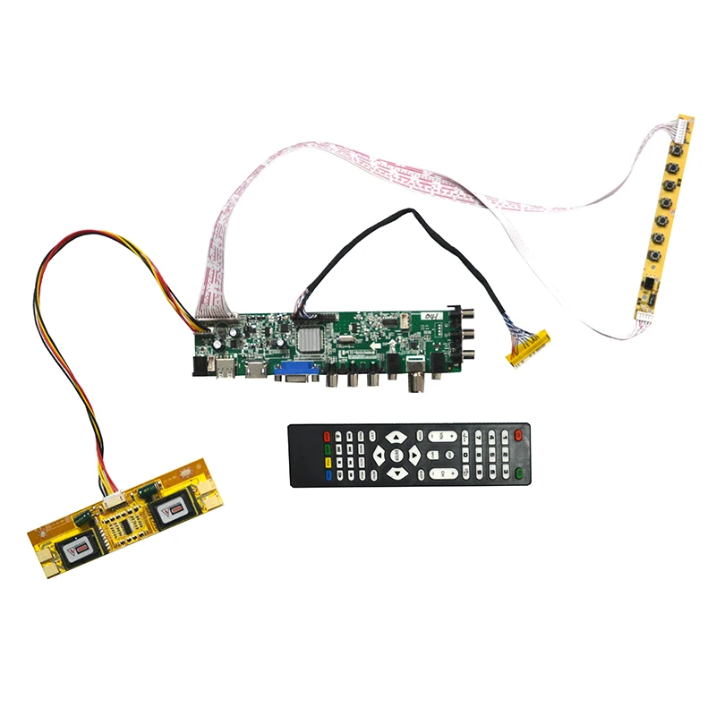 

Плата контроллера Z.VST.3463 DVB-C DVB-T DVB-T2 для ЖК-телевизора 23,6 дюйма V236BJ1-LE2 1366x76 8 экран, бесплатная доставка