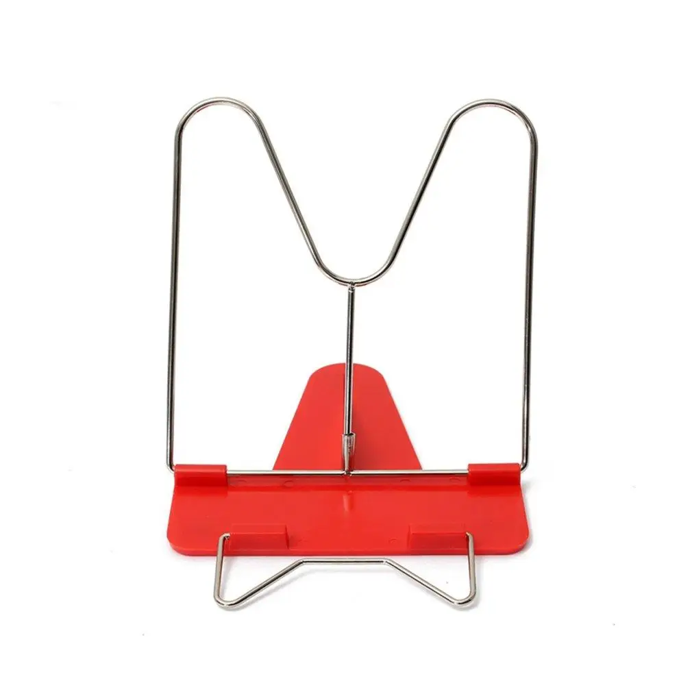 Регулируемый угол складной портативный держатель для чтения книг QT|Полки и