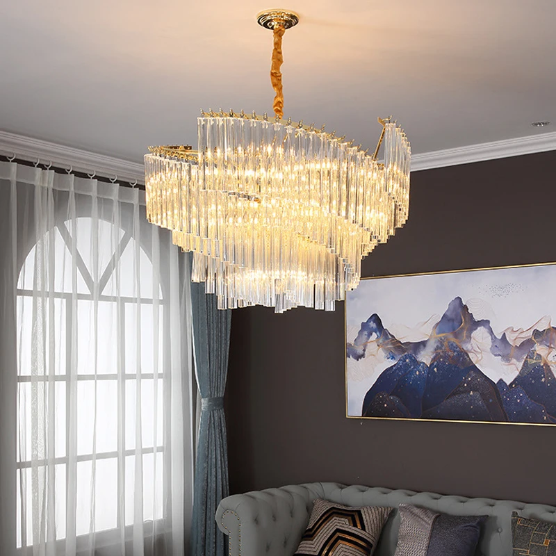 Спальня жизни Обеденная Led Внутреннее освещение люстры Роскошная обувь с