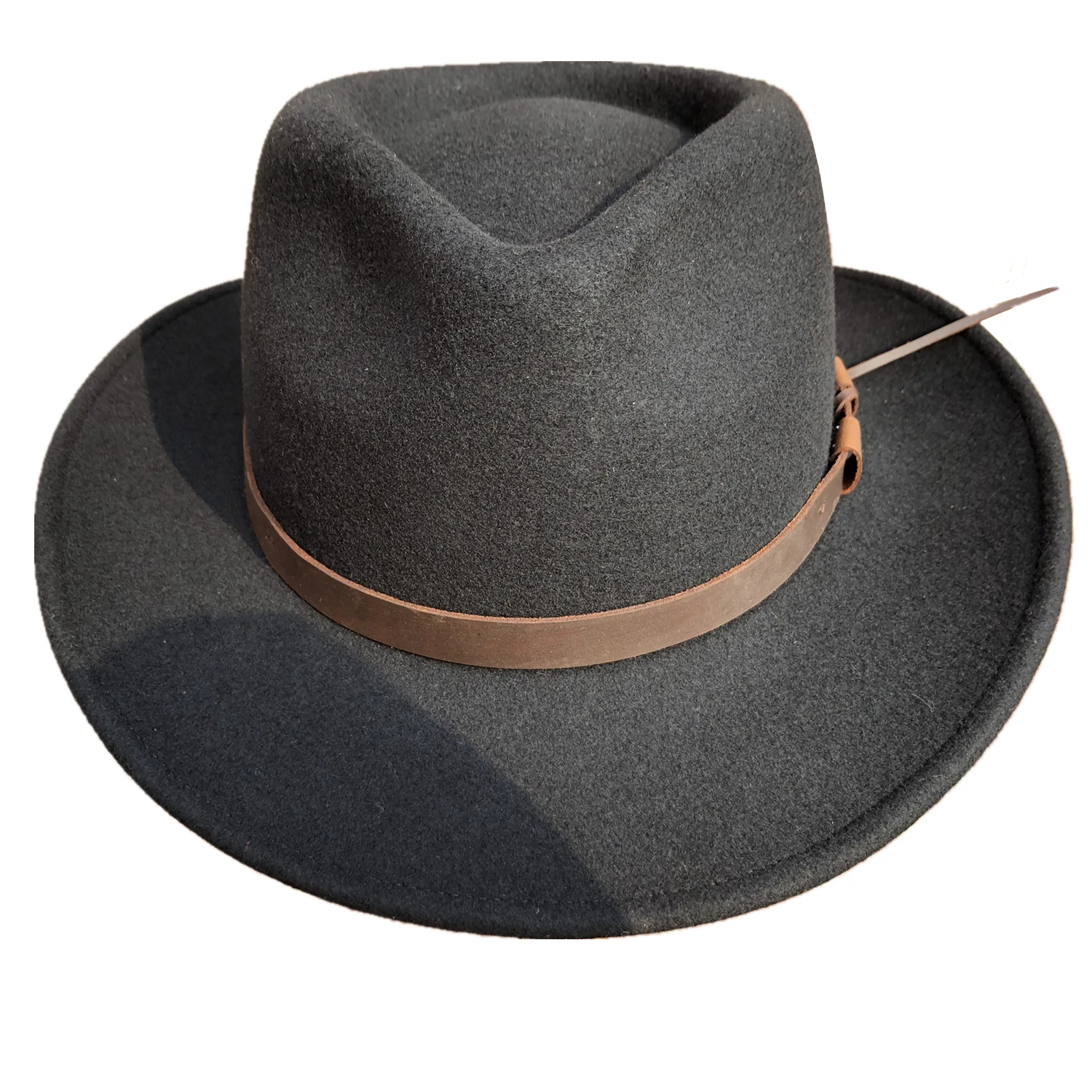 Crushable Wool Felt Cowboy Outback Hat For Men