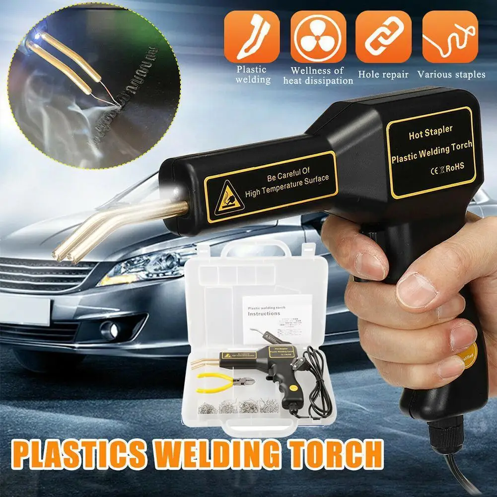 

Автомобильный пластиковый бампер, инструмент для ремонта деталей, сварочный фьюзер, инструмент для удара бампера, сварочный ремонтный пист...