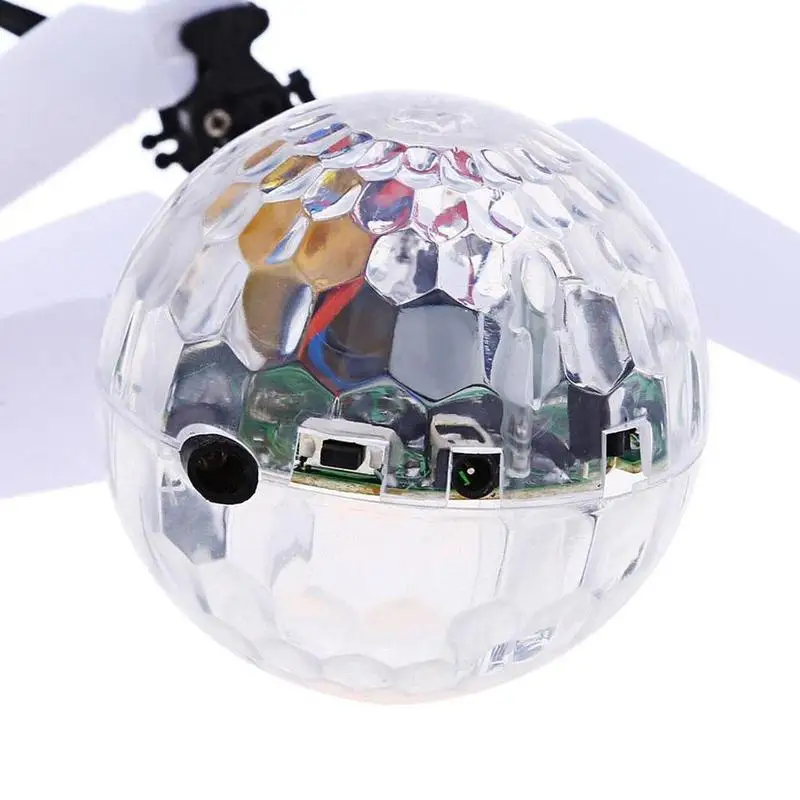

Mini Aircraft Flashing Light Remote Toy Led Flying Toy Luminous Airplane Ball Illumin Suspended Induction Intelligent E8J9