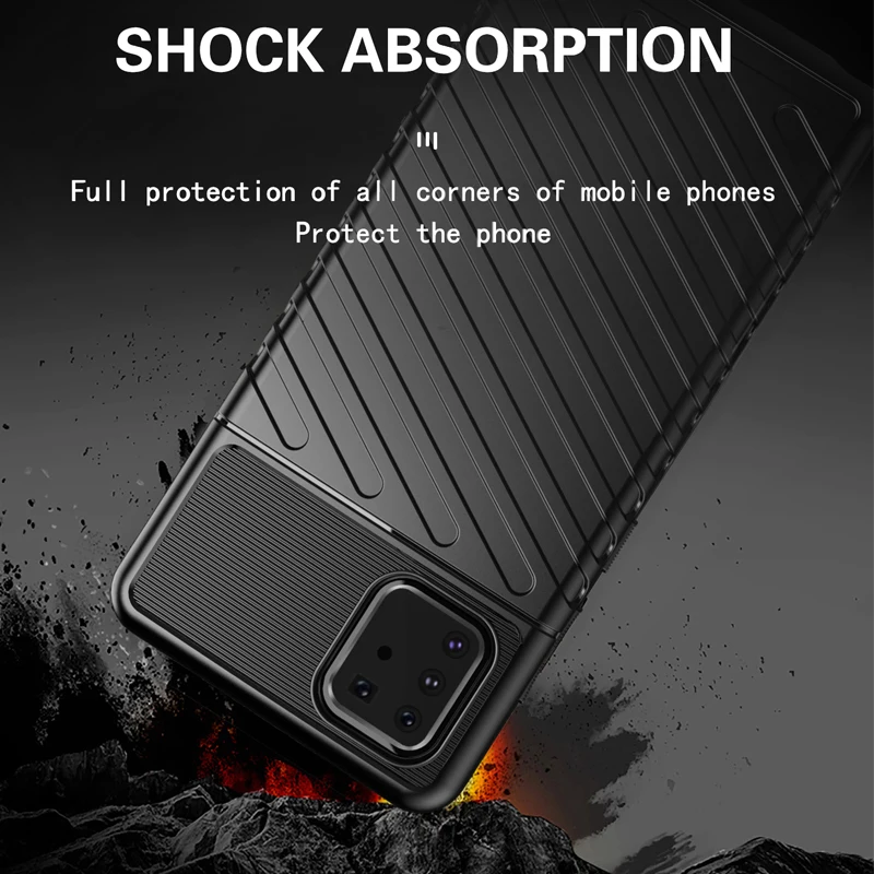 Phone Case For Samsung Galaxy Note 10 Lite Soft TPU Silicone Bumper Durable Back Cover | Мобильные телефоны и аксессуары