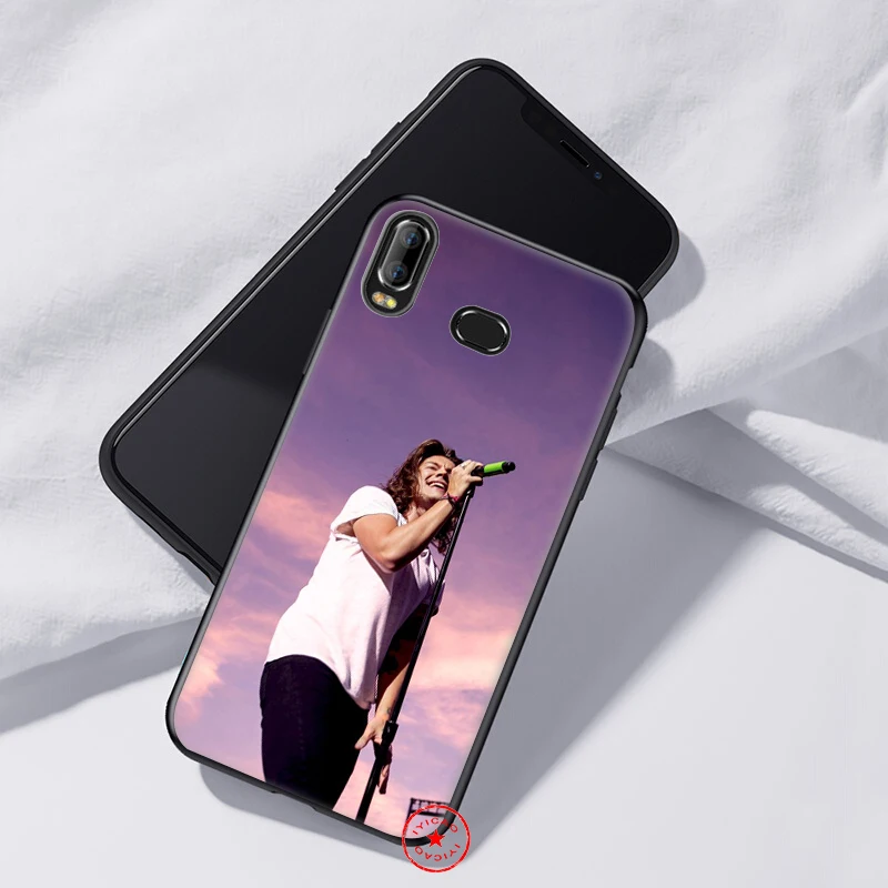 IYICAO Harry Styles 1D Soft Case for Samsung Galaxy A9 A7 A8 A6 Plus 2018 A3 A5 2017 2016 &amp J6 Cover |