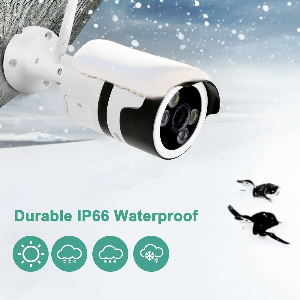 1080 P/720 P беспроводная WiFi IP камера TF карта ИК ночного видения CCTV Домашняя