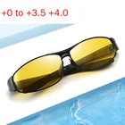 Солнцезащитные очки с диоптриями, для мужчин и женщин, при пресбиопии, с ночным видением, желтые, с диоптриями + 1,0 до + 3,0 NX