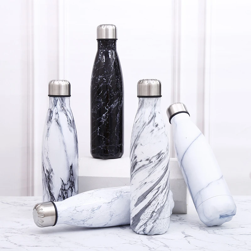 500 мл портативная бутылка для воды вакуумные фляжки изолированная фляжка