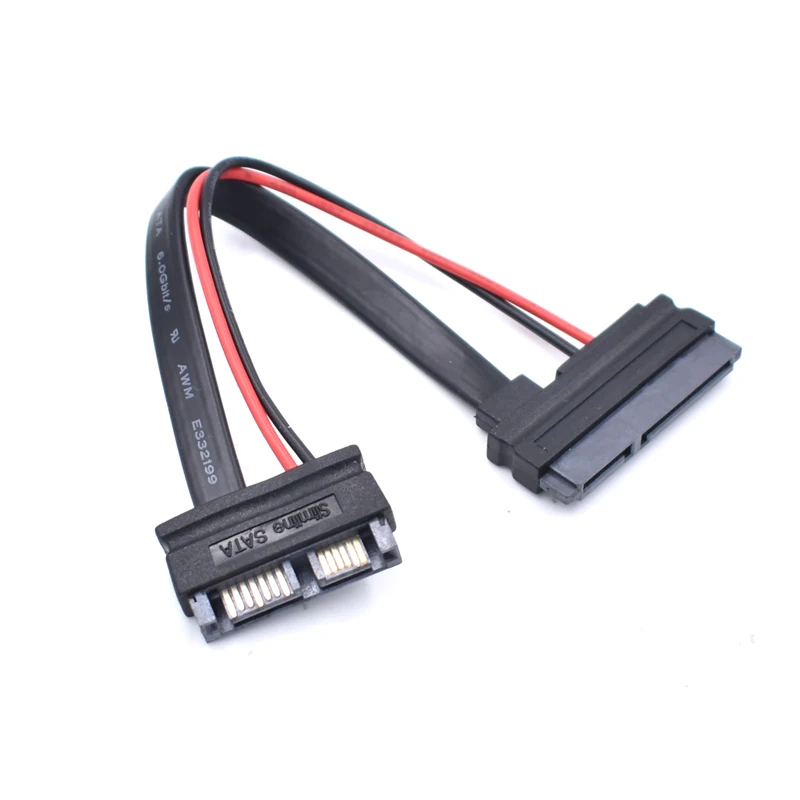 5 шт./лот SATA 13Pin 7 + 6 штекер на 2 дюйма Serial ATA 22Pin 15 гнездовой кабель | Компьютеры и офис
