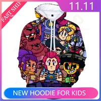 rico and star child wear brawings game 3d swearshirt boys girls tops kids hoodie gene sally max hoodies teen clothes