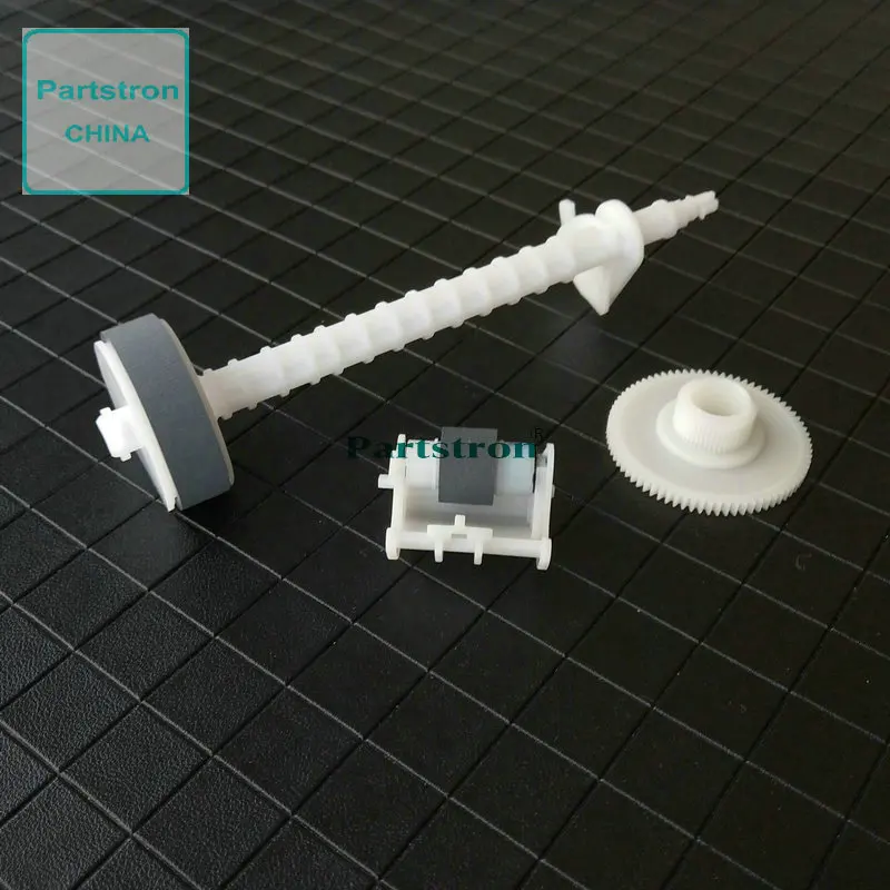 Оригинальный комплект резиновых роликов 3 шт. задний приемник ременное зубчатое