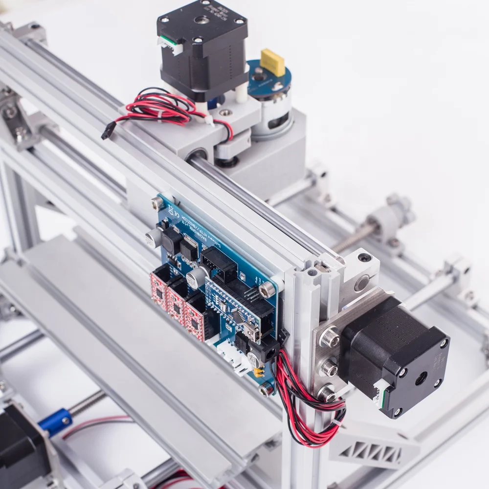 

BACHINMAKER new product cnc 2418 wood carving machine 3axis laser mini router engraver for wood pcb acrylic
