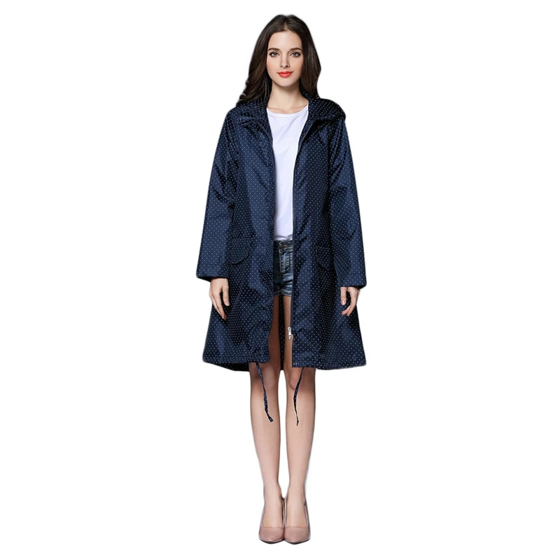 Промо-акция! Модный женский плащ дышащий Женский Длинный портативный