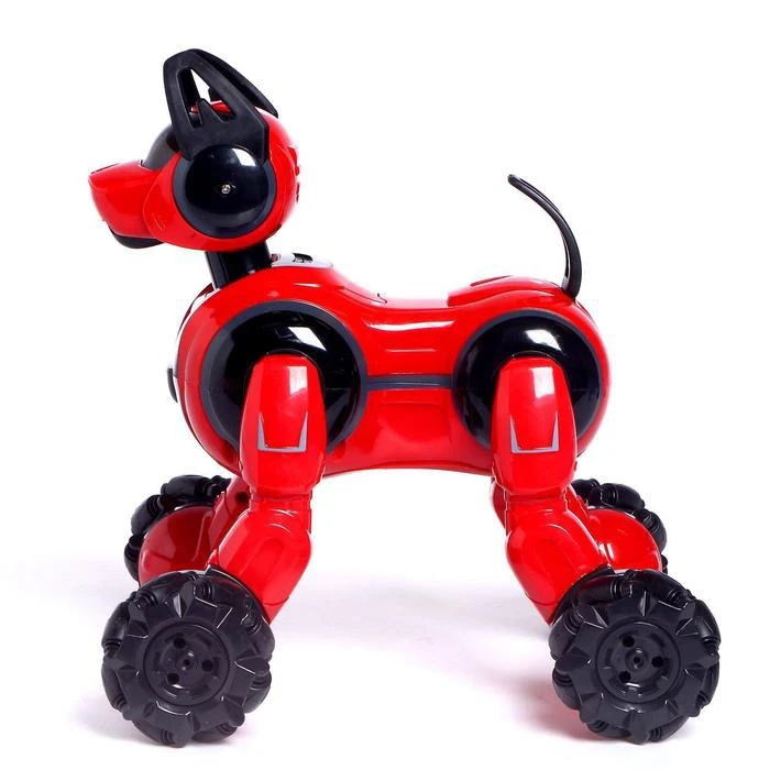 Робот-собака Кибер пёс световые и звуковые эффекты работает от аккумулятора |