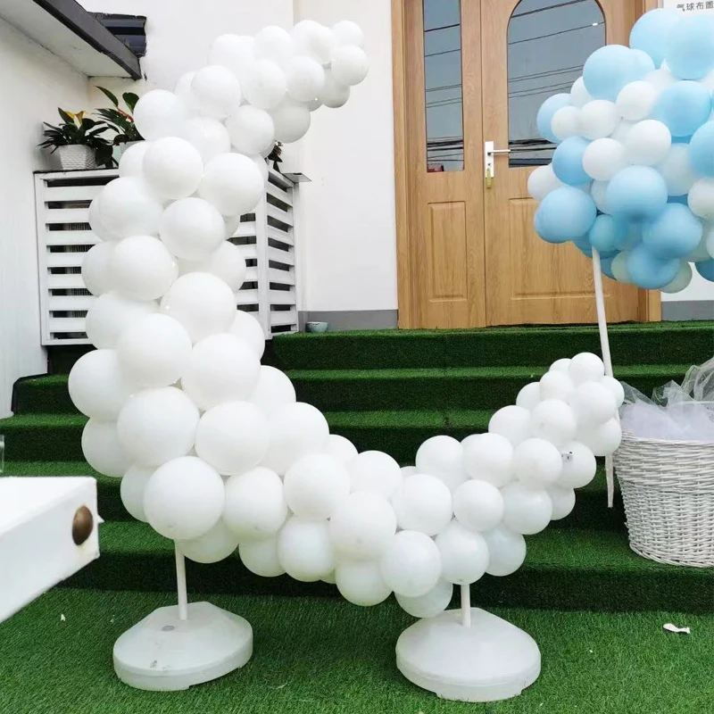 

KT Board Square Support Water Injection Base Support Balloon Arch Column Birthday Party Decoration Engagement Background Wall