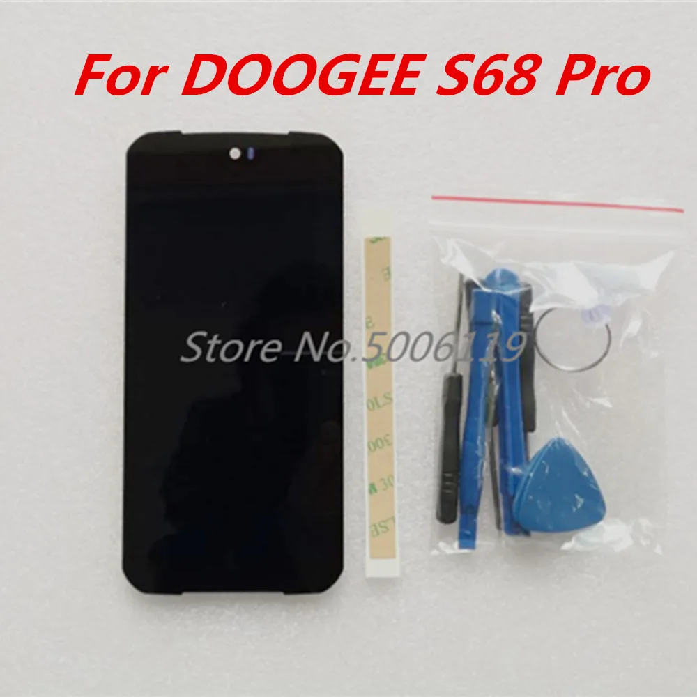 Оригинальный Для DOOGEE S68 Pro 5 9 дюймов FHD + безрамочный экран с ЖК дисплей Дисплей