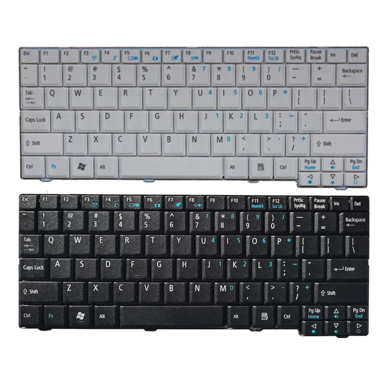 Клавиатура для ноутбука Acer Aspire One ZG5 D150 A150 A150L ZA8 ZG8 D210 D250 A110 AO531H Emachines EM250 английская