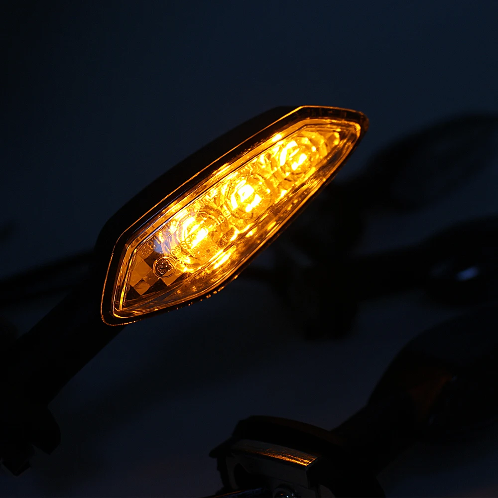 Светодиодный указатель поворота для KAWASAKI KLE 650 1000 Versys ER 6N KLR650 ZRX 1200 Z900 аксессуары