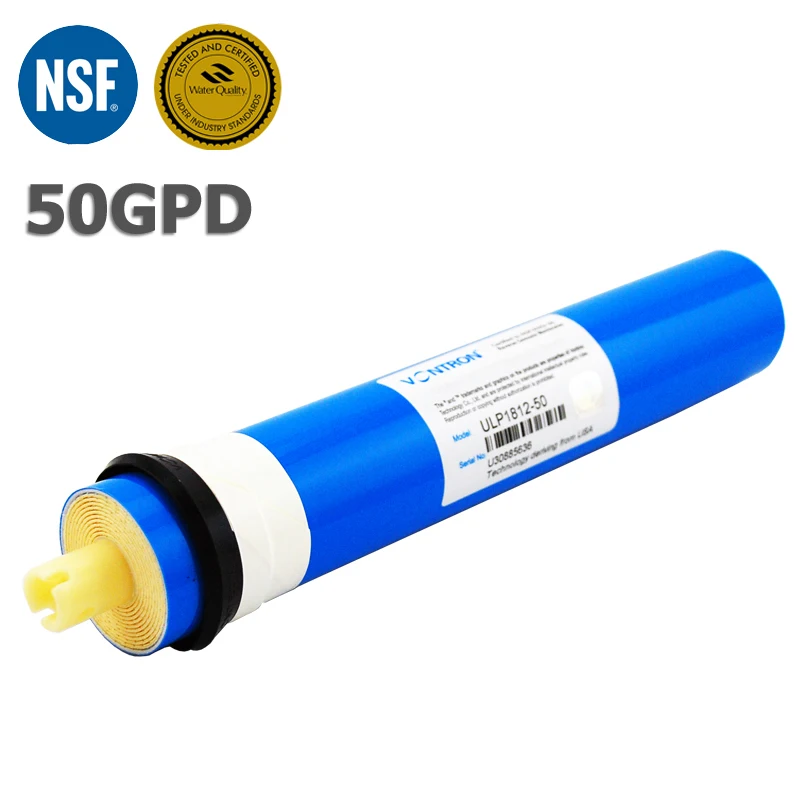 50 gpd Reverse Osmosis Membrane ULP1812-50 Kitchen Water Filter RO Membrane