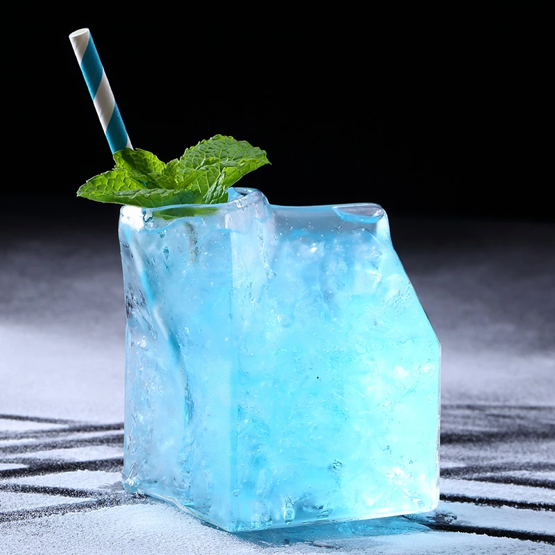 250 мл выстрел Стекло коктейль пивная череп виски смешивания коктейльное стакан