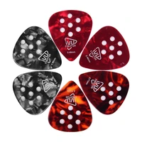 handy guitar tool kit set including 6pcs allen wrenches 6pcs non slip guitar picks with metal storage case