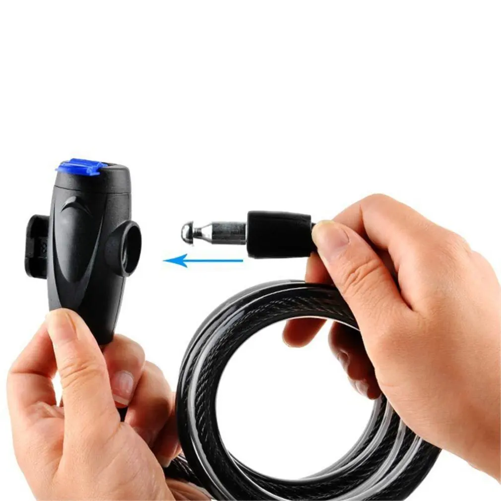 Универсальный Противоугонный замок для велосипеда из нержавеющей стали горного