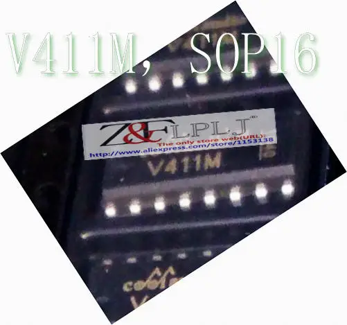 V411 V411M SOP16 аналоговый переключатель/аудио чип новый оригинальный 10 шт./лот - купить