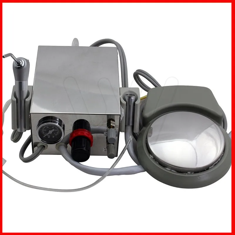 Стоматологическая лаборатория портативный турбинный блок из алюминиевого