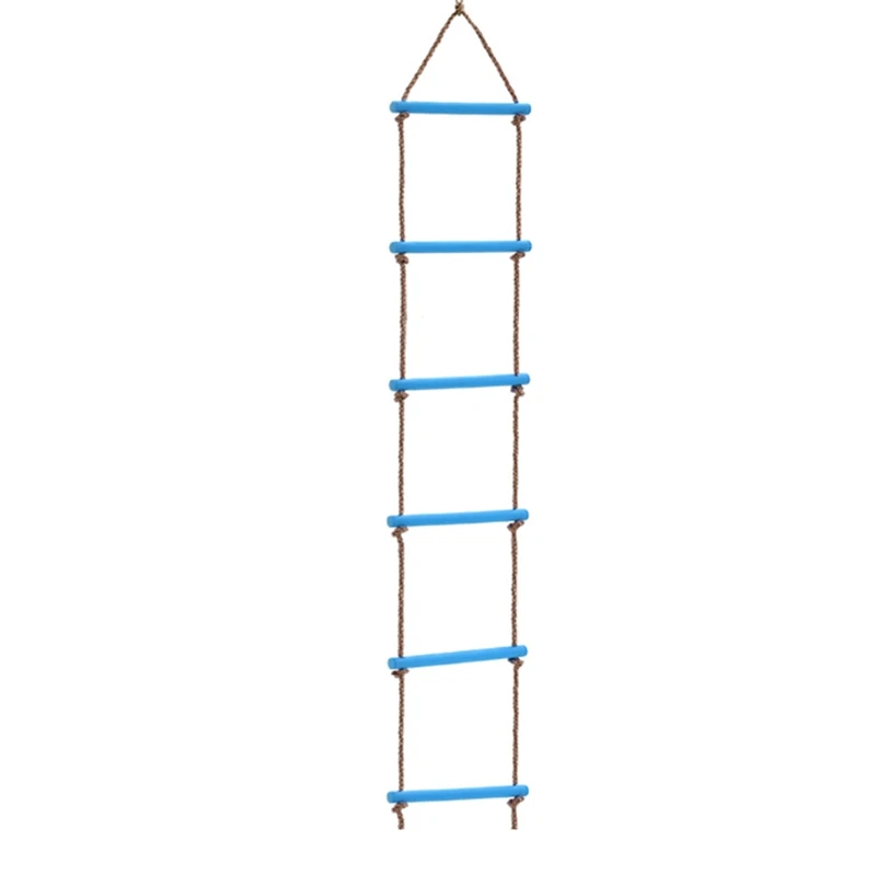 

Children's Climbing Ladder Children's Swing Single Head Six-Speed Plastic Ladder Children's Climbing Rope Ladder