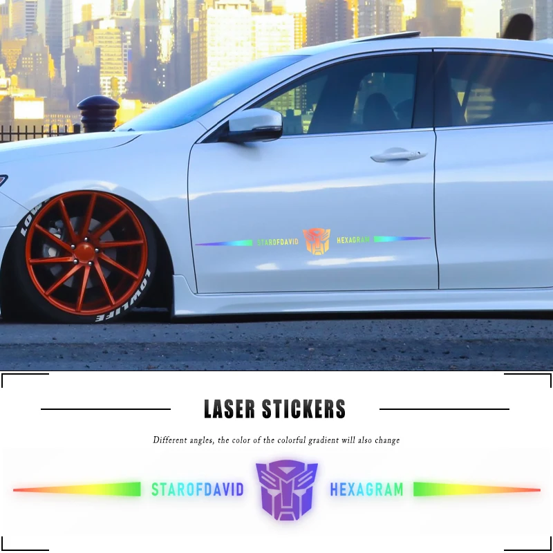 1/2 шт. автомобильные Светоотражающие Водонепроницаемые виниловые наклейки |