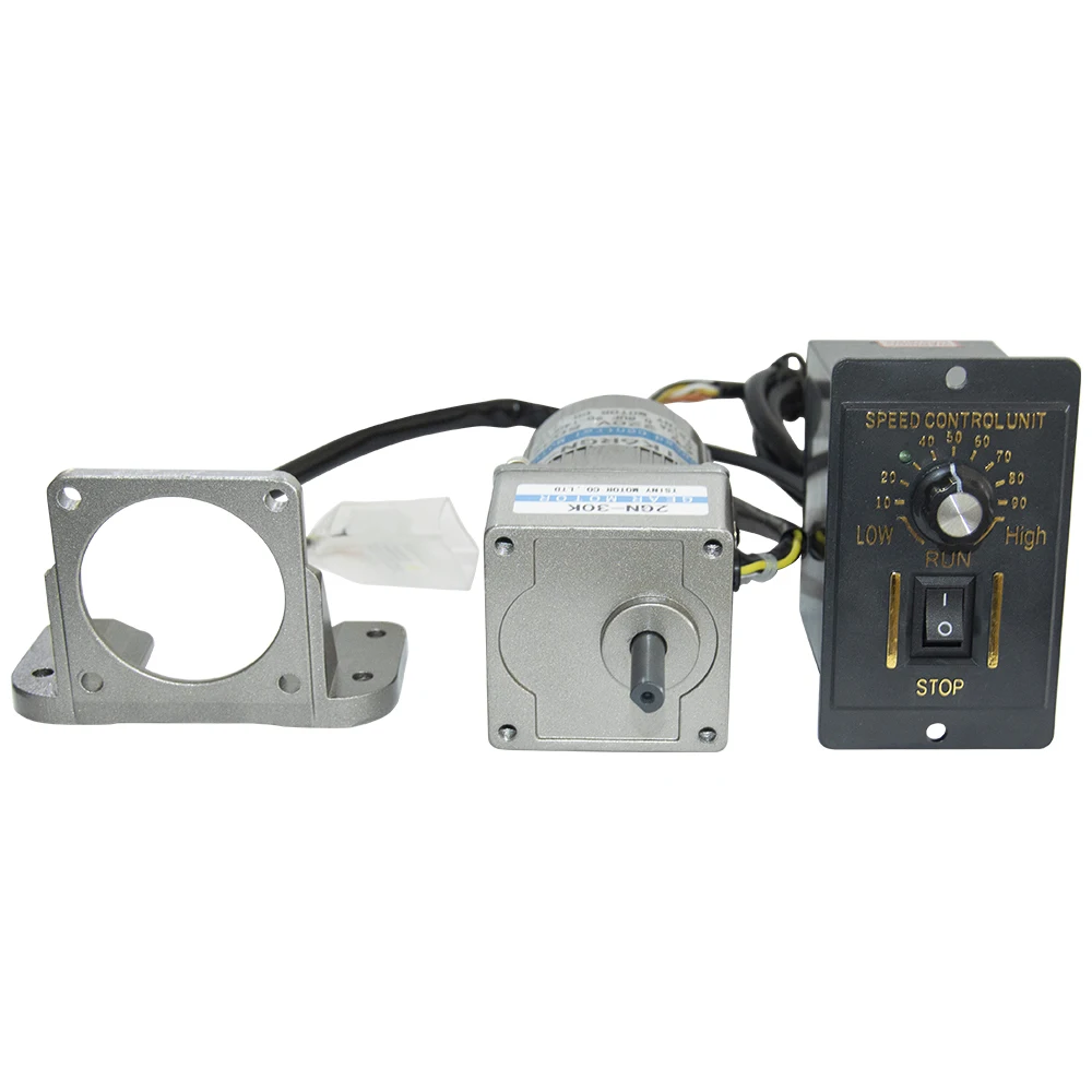 AC Шестерни мотор 110 V/220 V 6W 7 5/15/23/34/54/75/108/150/180/270/450 об/мин подарок кронштейн и