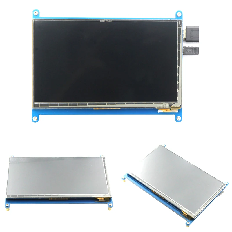 7 дюймов Raspberry Pi ЖК дисплей HDMI Дисплей монитор 3B + / 4B Ultra Clear 1024*600 емкостный