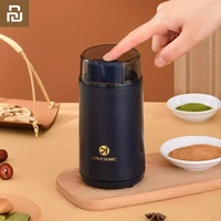 new xiaomi youpin liven grinder blue mini portable 402 stainless steel cereal spices coffee salt and pepper grinder