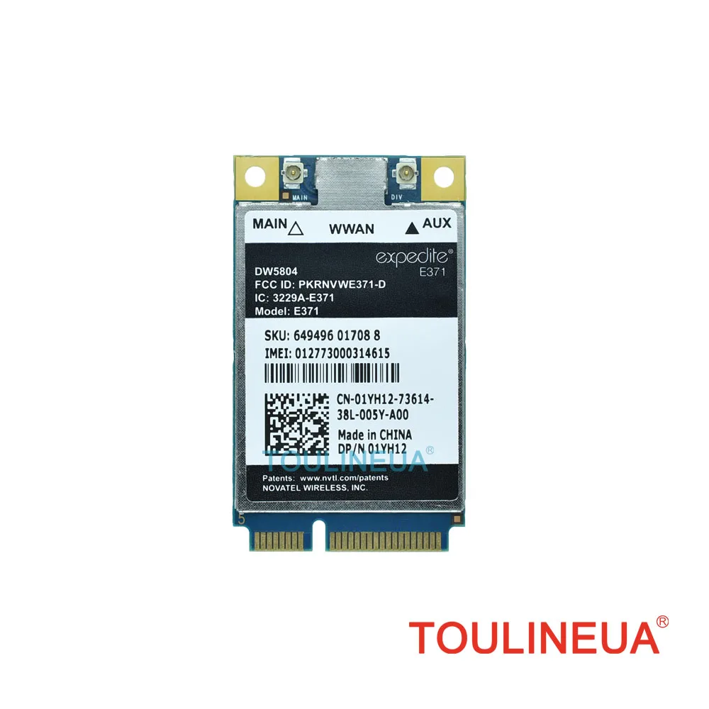 Разблокированный Novatel assight E371 DW5804 1YH12 WCDMA HSAP + Мобильный широкополосный модем