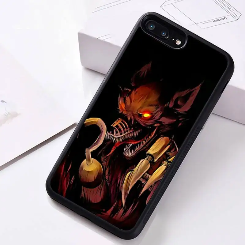 

Fnaf Plush Foxy Phone Case Rubber for iPhone 12 pro max mini 11 pro XS MAX 8 7 6 6S Plus X 5S SE 2020 XR case