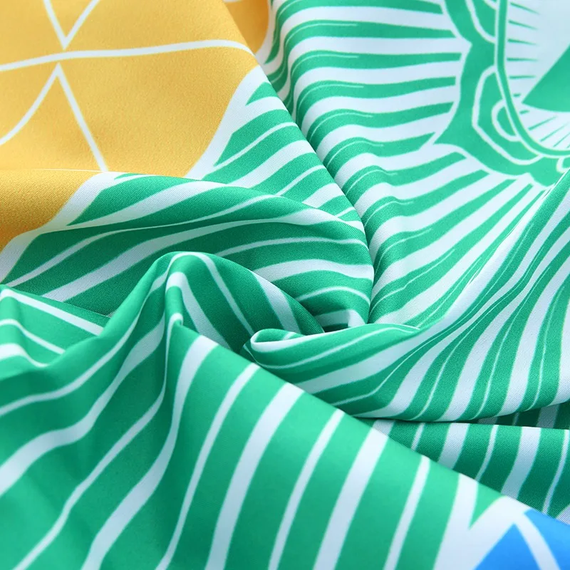 Новый Коврик для йоги пляжное полотенце радужные полоски одеяла богемное одеяло