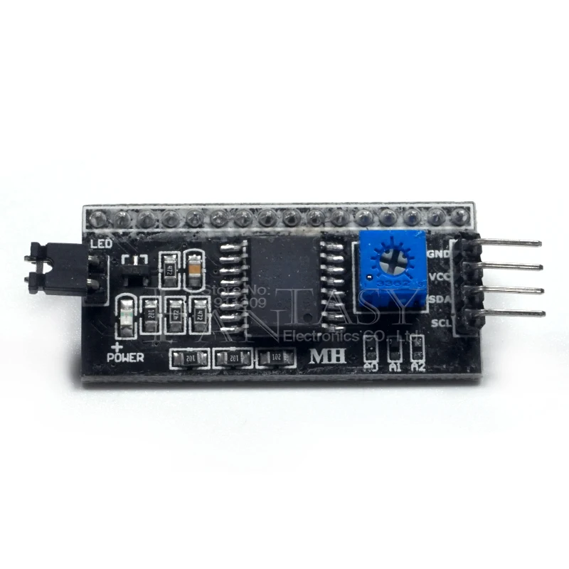 5 шт. 1602 2004 ЖК-адаптер IIC I2C/интерфейс LCD I2C для нового | Электронные компоненты и
