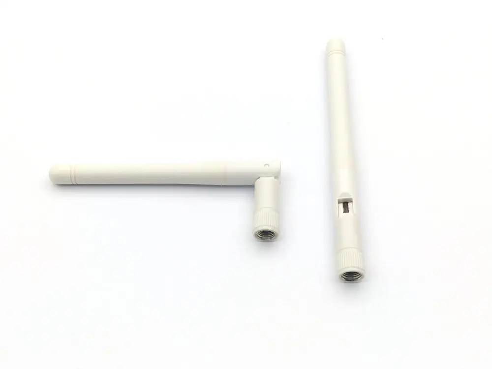 Антенна Wi-Fi белая для коннектора беспроводного маршрутизатора 2 шт. 4 ГГц 3dBi RP SMA Omni