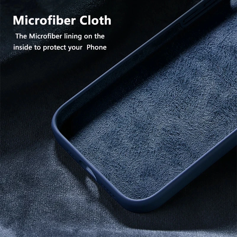 Официальный оригинальный силиконовый чехол для телефона iPhone 11 13 12 Pro Max Mini X XR XS 7 8 SE