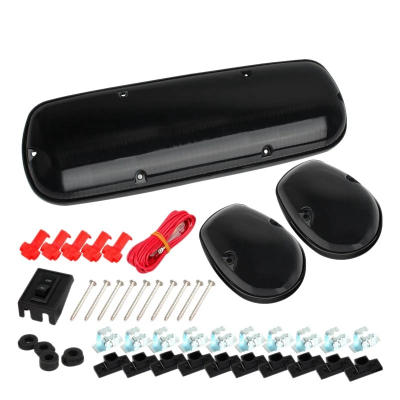 

Car Cab Roof Top Marker Lamp White Lens Roof Running Lights for Dodge/Chevrolet/SUV/4X4 Room Led Accessories