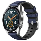 Ремешок силиконовый для Samsung Galaxy Watch 3 4145 мм, кожаный браслет для Galaxy 4246 мм Watch Active 2, 20 мм 22 мм