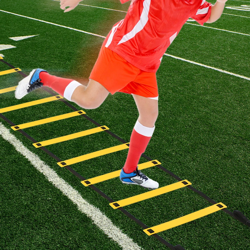 8/12/20 Rung нейлоновые ремни подвижная лестница тренировочная футбол тренировка